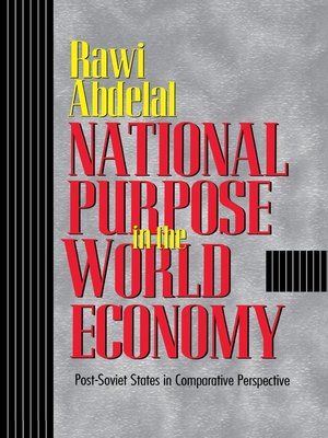 cover image of National Purpose in the World Economy